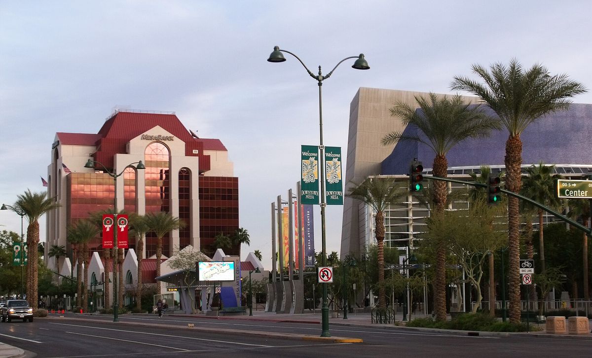Main Street in downtown Mesa
